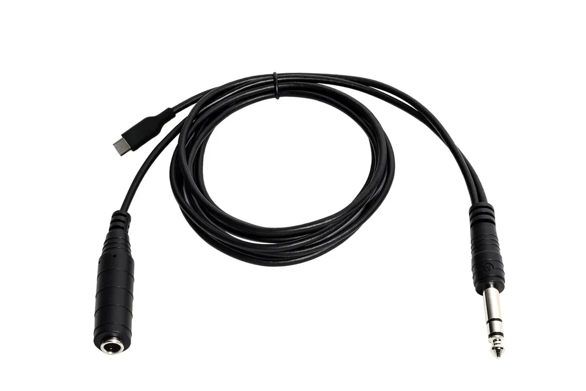Nflightcam USB-C Smartphone Aircraft Audio Cable