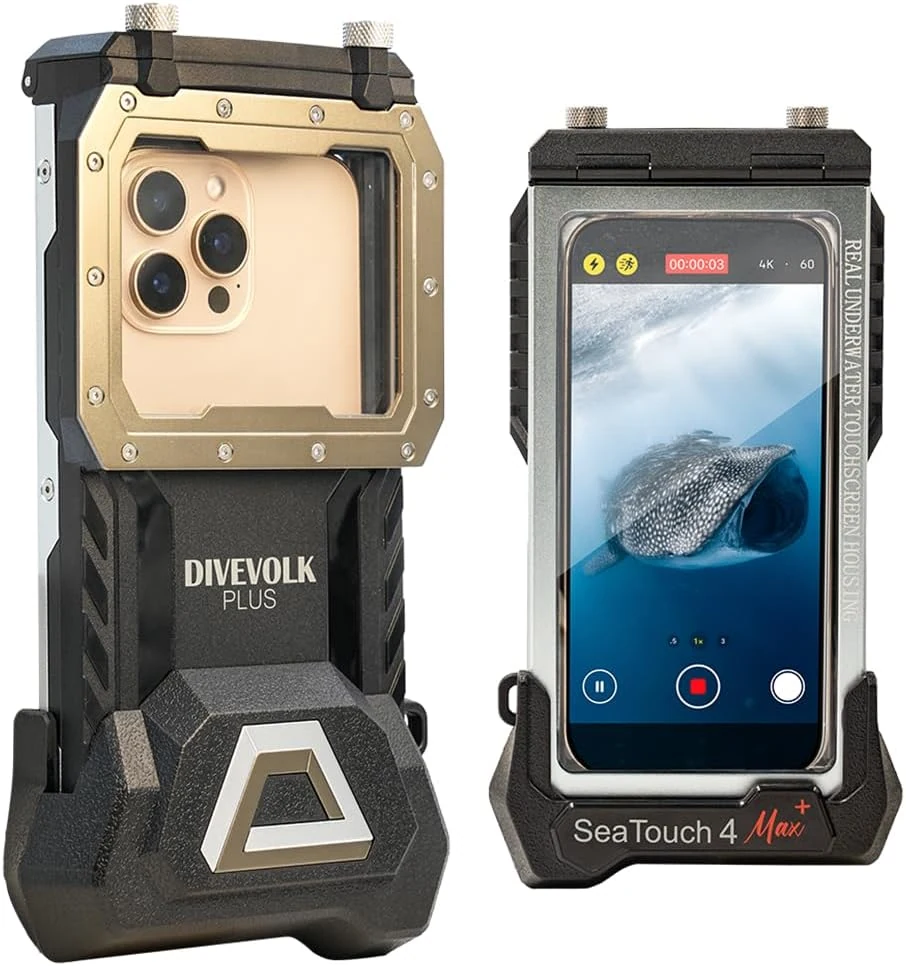 DIVEVOLK Underwater Touchscreen housing Seatouch 4 Max Diving Phone case