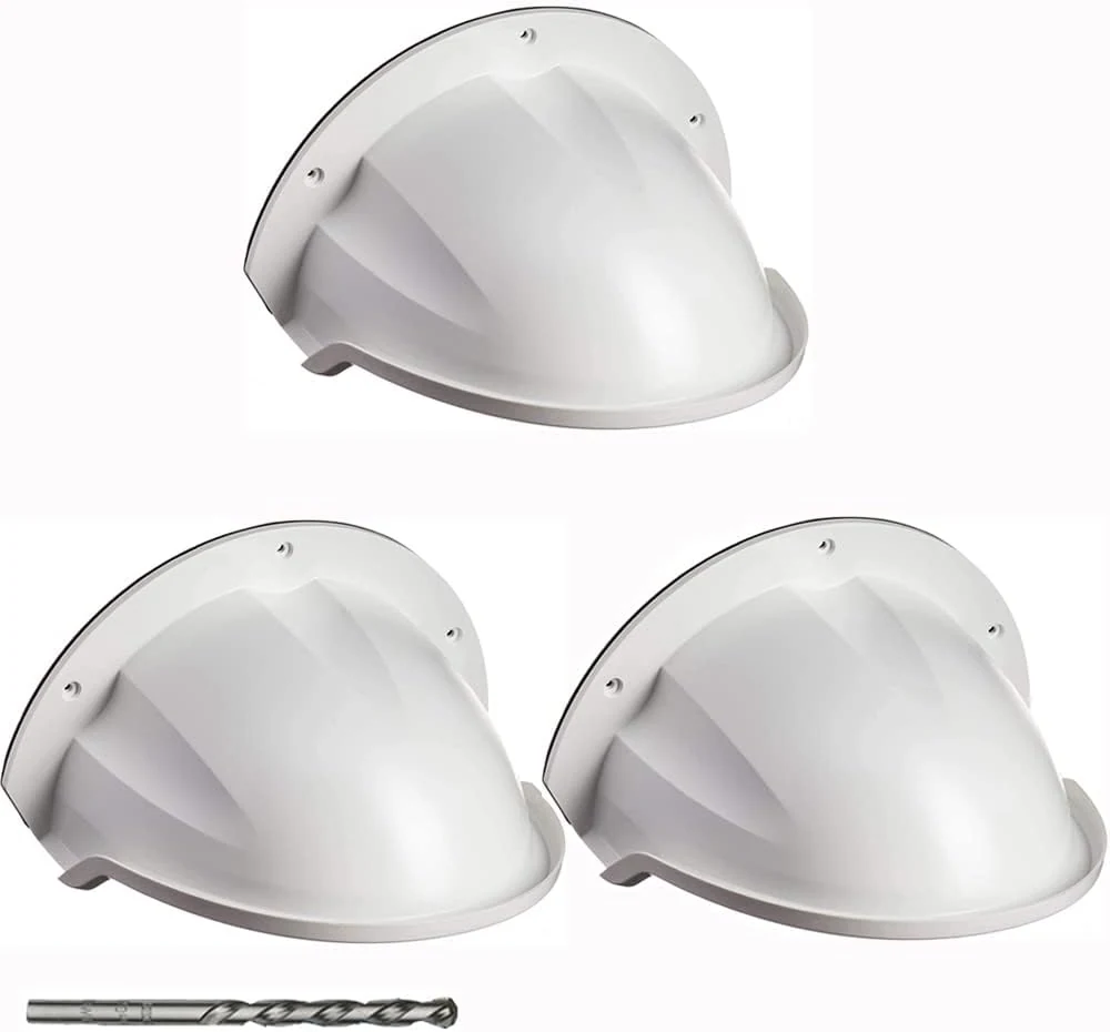 Universal Sun Rain Shade Camera Cover Shield, 3 Pack