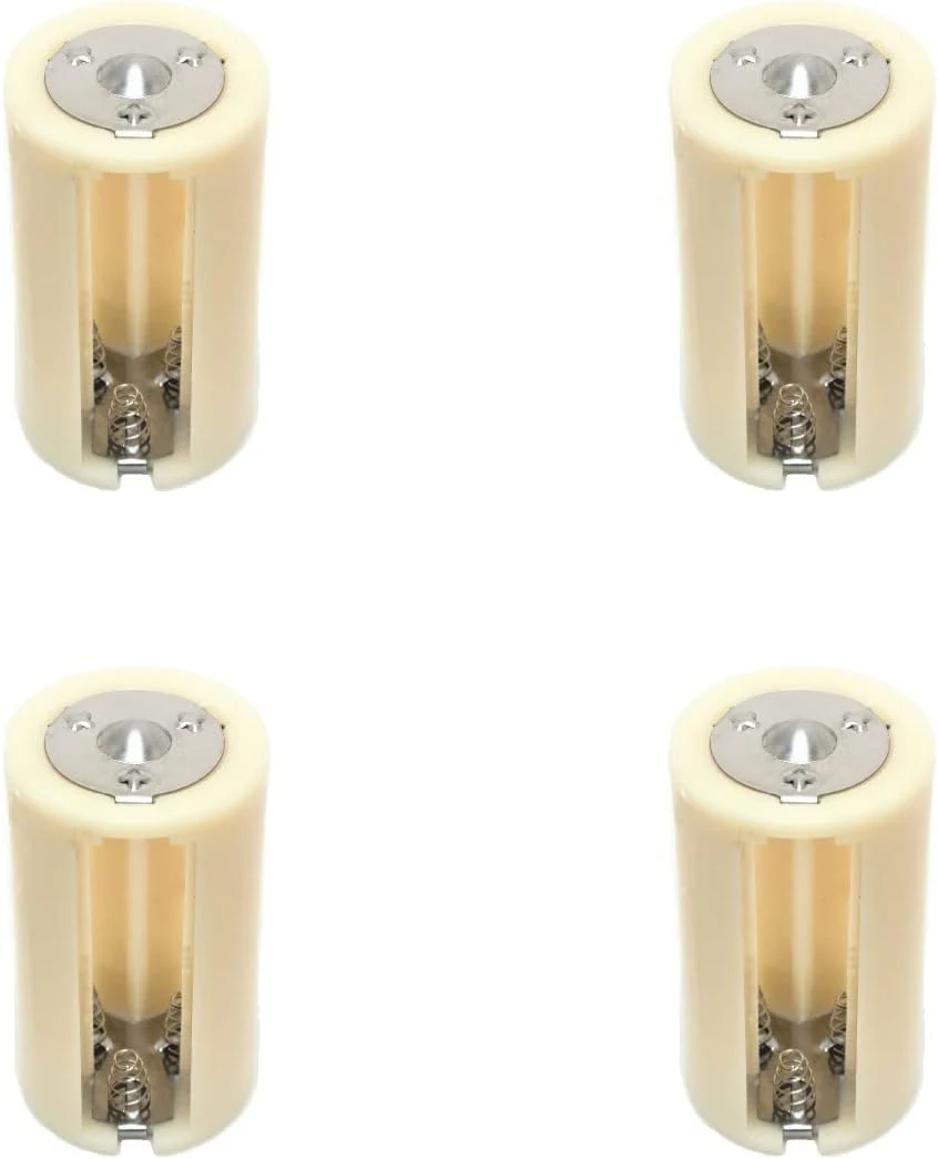 3AA(LR6) to D Size Parallel Battery Convertor Adapter Holder (Pack of 4)