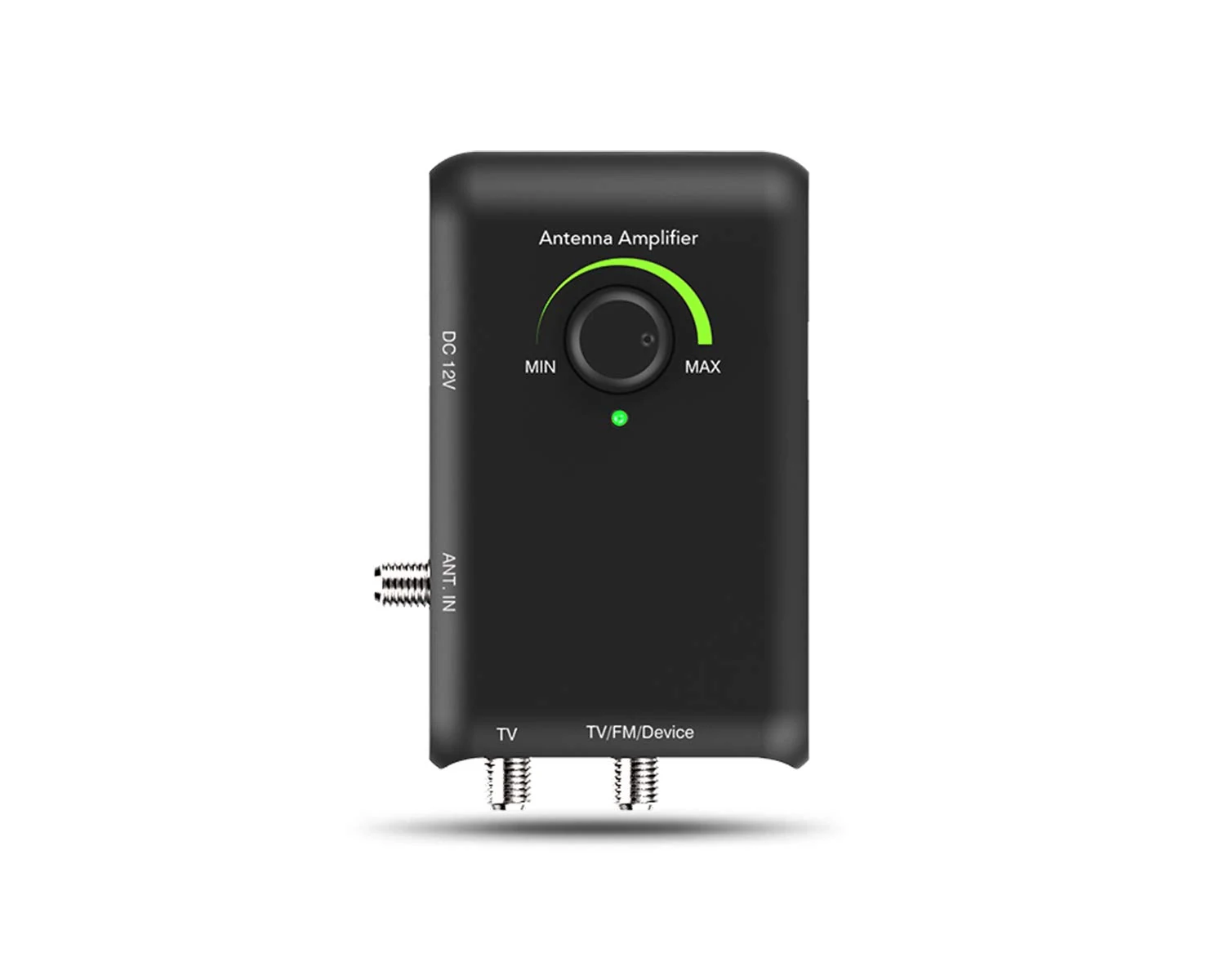 ANTOP HD Smart Boost Antenna Amplifier, HDTV Signal Booster, Amplifier with Dual Outputs for TV and Second Device (SBS-602B)