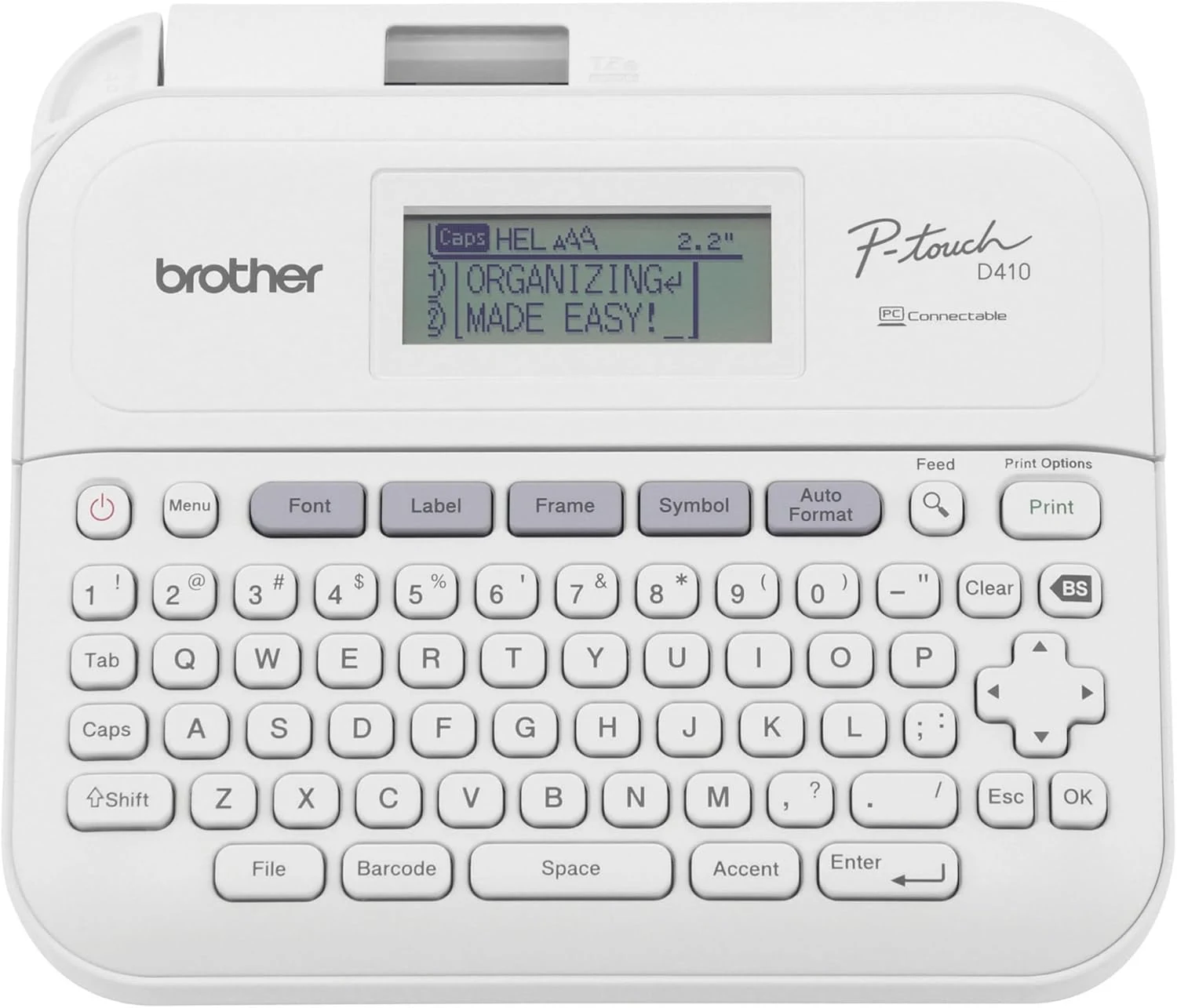 Brother P-Touch PT-D410 Home / Office Advanced Label Maker
