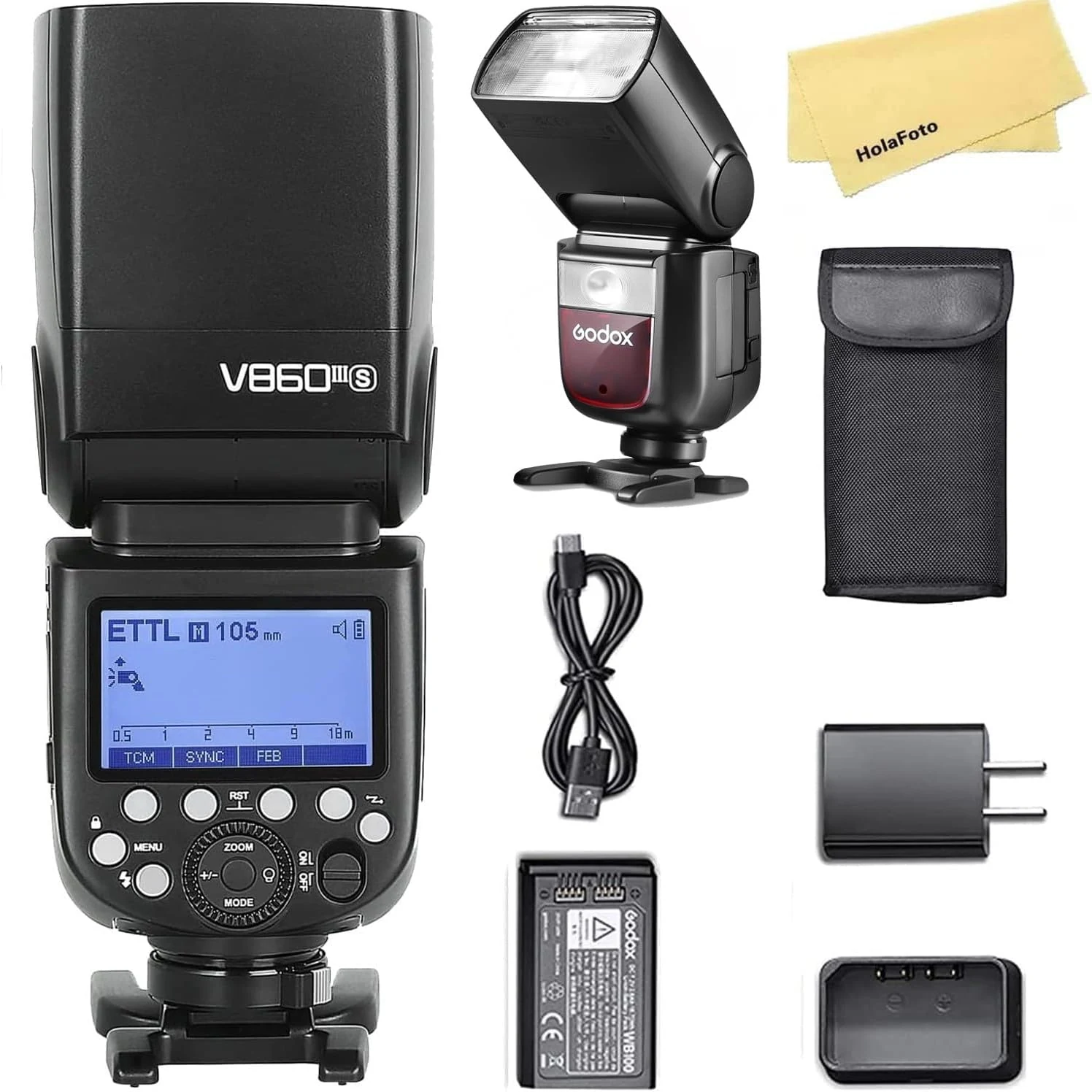 Godox V860III-S Camera Flash for Sony Camera Flash Speedlight Speedlite Light