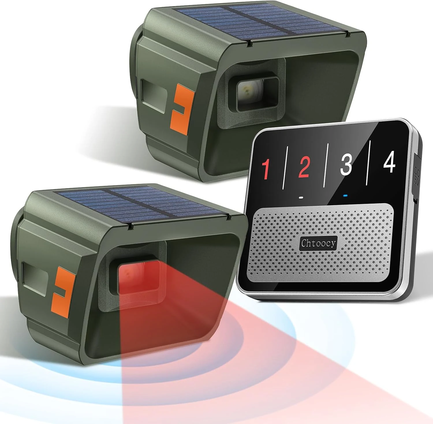 Upgraded Driveway Alarm, Radar + IR Dual Detection, 1/2 Mile review