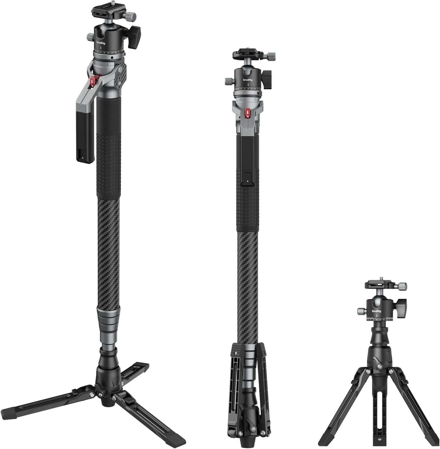 SmallRig 166.5cm / 65.6" Carbon Fiber Monopod for Camera, Compact review