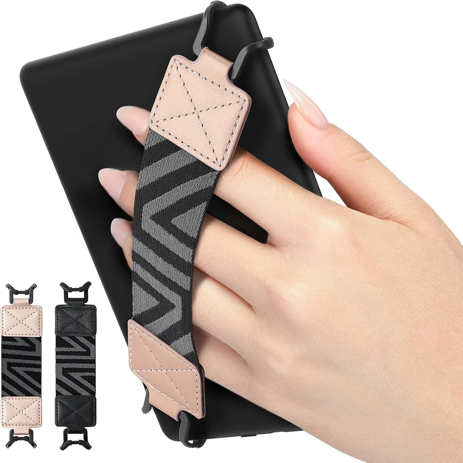 MoKo Kindle Hand Strap for 6-8" eReaders, Fire Tablet & More (2 Pack)