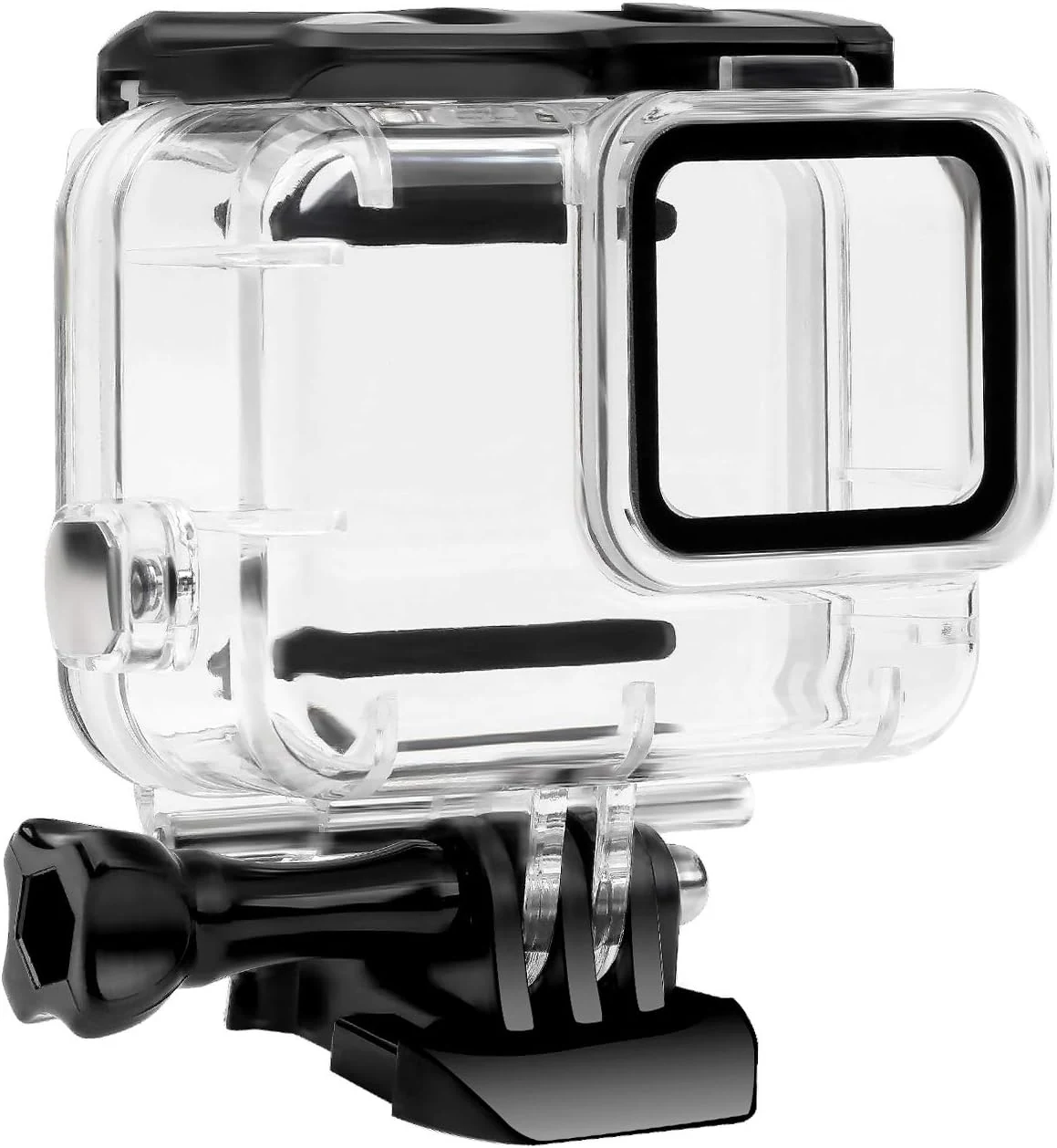 FitStill 148FT/45M Waterproof Housing Case Only for Go Pro Hero 7 White & Silver
