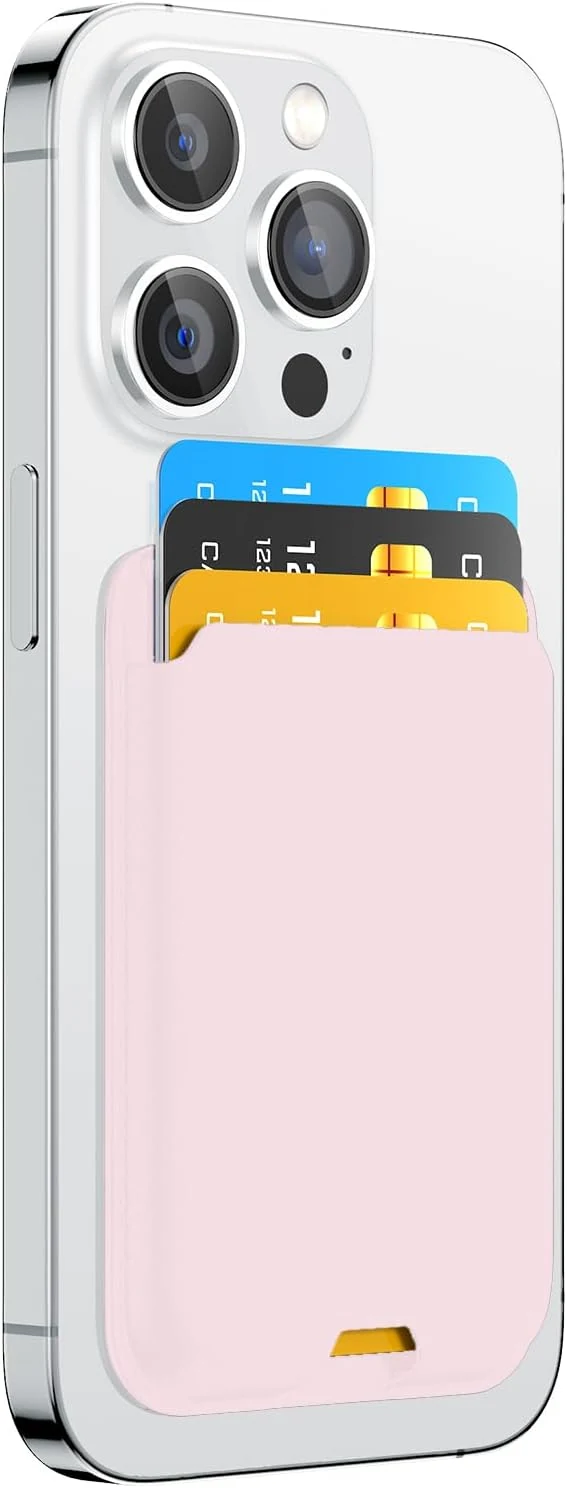 Phone Card Holder, Premium Leather Wallet Stick on, Adhesive Credit review
