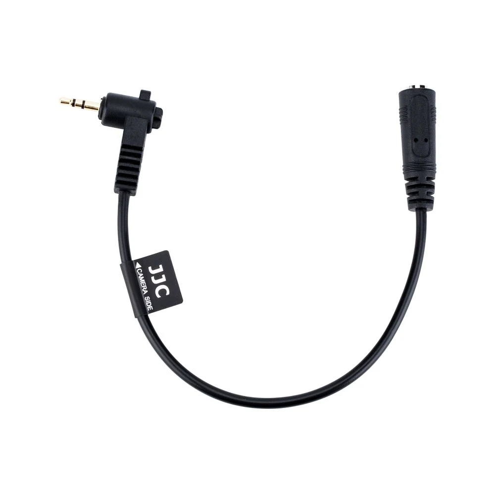 JJC 3.5mm Female to 2.5mm Male Microphone Audio Cable Mic Adapter for Fujifilm Cameras