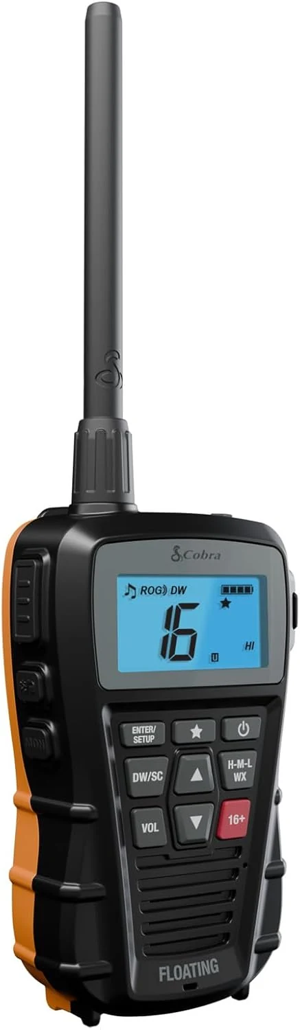 Cobra BlueBound 150 VHF Handheld Marine Radio
