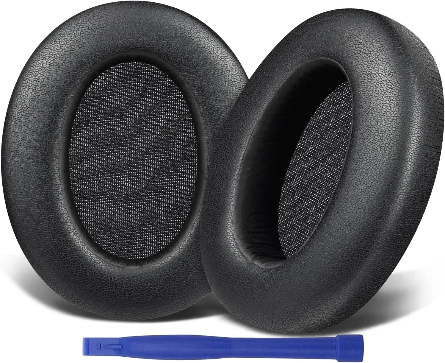 SOULWIT Earpads for Sony WH-XB910N Extra Bass Headphones, Ear Pads (Protein Leather, Noise Isolation Foam) - Black