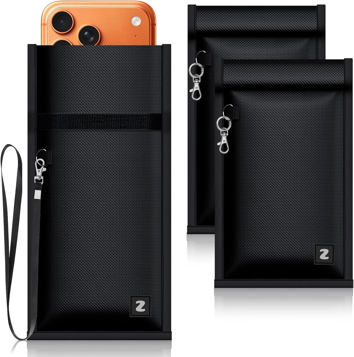 ZapEnergi Faraday Bags for Phones and Car Key 2 Pack