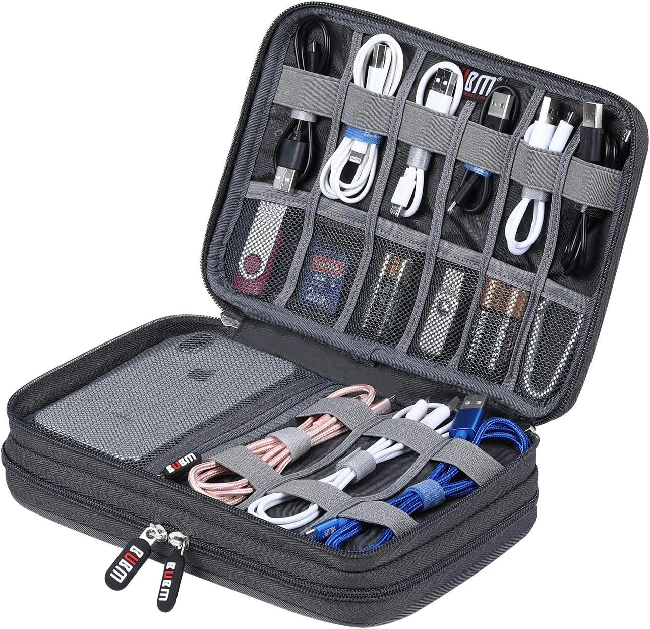 BUBM Electronic Cable Organizer Bag