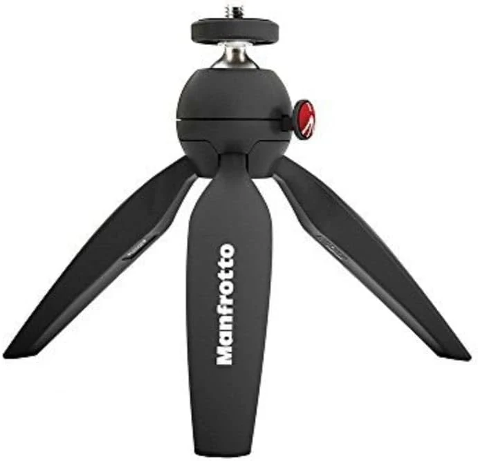 Manfrotto MTPIXIMII-B, PIXI Mini Tripod with Handgrip for Compact System Cameras