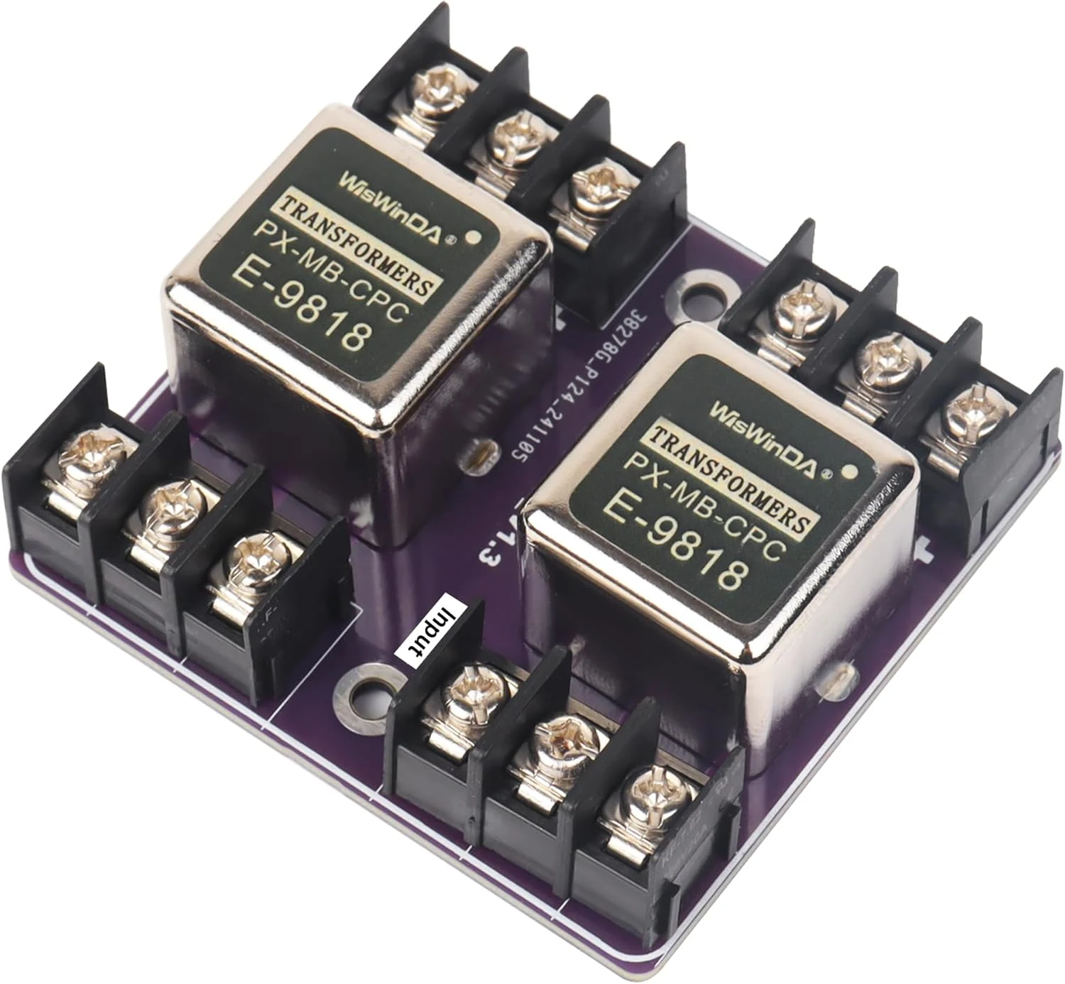 WisWinDa Multipurpose Audio Isolation Converters Screw Terminal Block Connectors Noise Filter Hum Eliminator with Convenient Phoenix Connectors