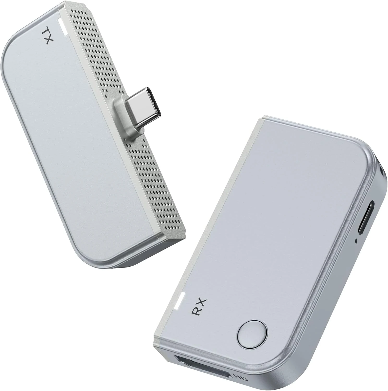 Type-C Wireless Transmitter and Receiver, 50M, Pixel-Perfect, No Network Need