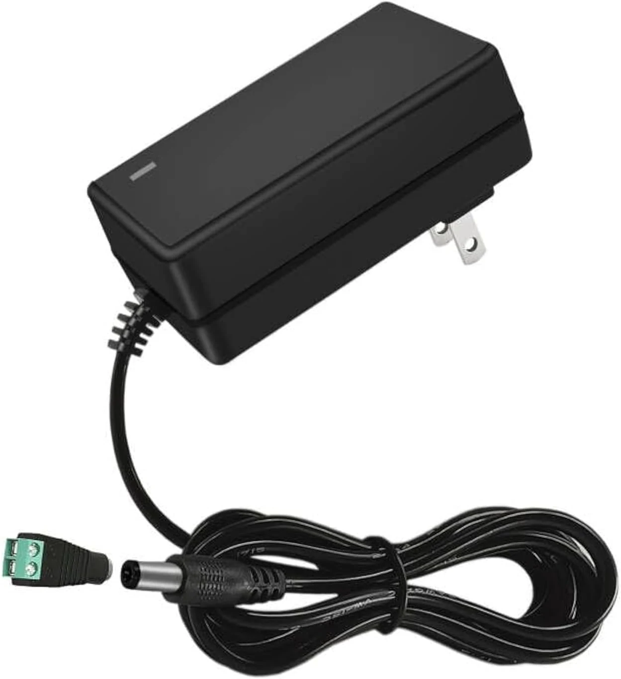 24V 2A DC Power Supply Adapter 24W AC/DC Adapter 100-240V AC to DC 24Volt 2Amp1A Power Adapter converter Transformers with 5.5mm x 2.5mm US Plug