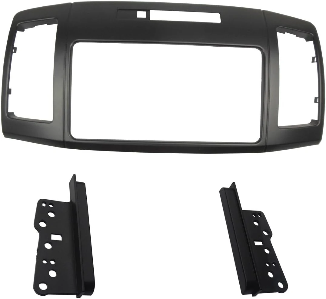 DKMUS Double Din Radio Stereo Adapter for 2001-2007 Toyota Allion 240 Premio DVD Dash Installation Surrounded Trim Kit Fascia