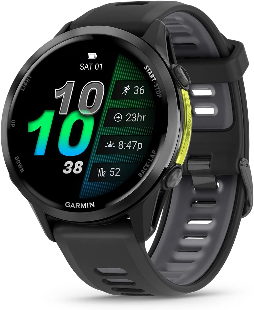 Garmin® Forerunner® 970, Premium GPS Running and Triathlon Smartwatch, AMOLED Display, Built-in LED Flashlight