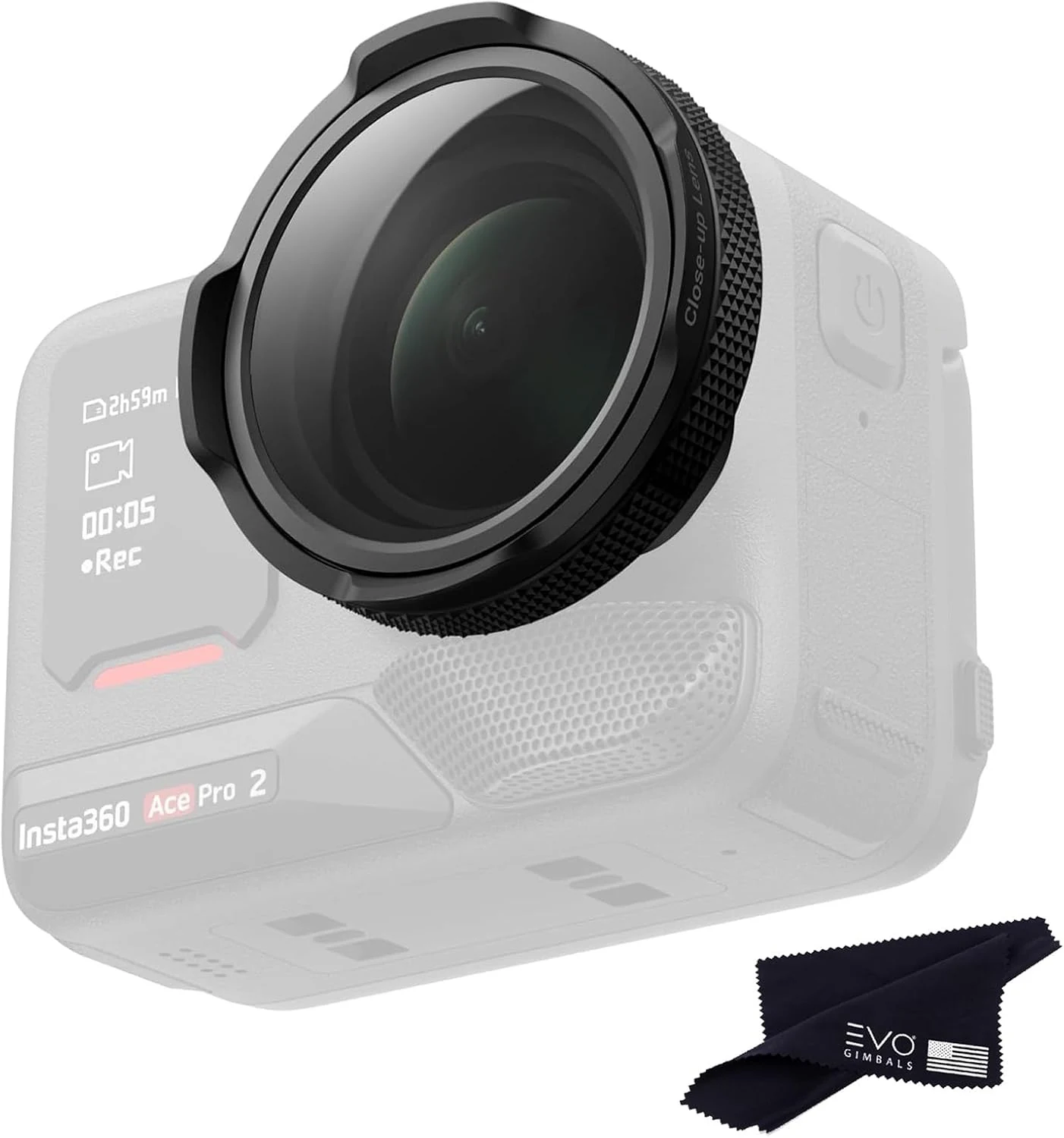 Insta360 Close-Up Lens for Insta360 Ace Pro 2, Macro Lens (10–75cm)