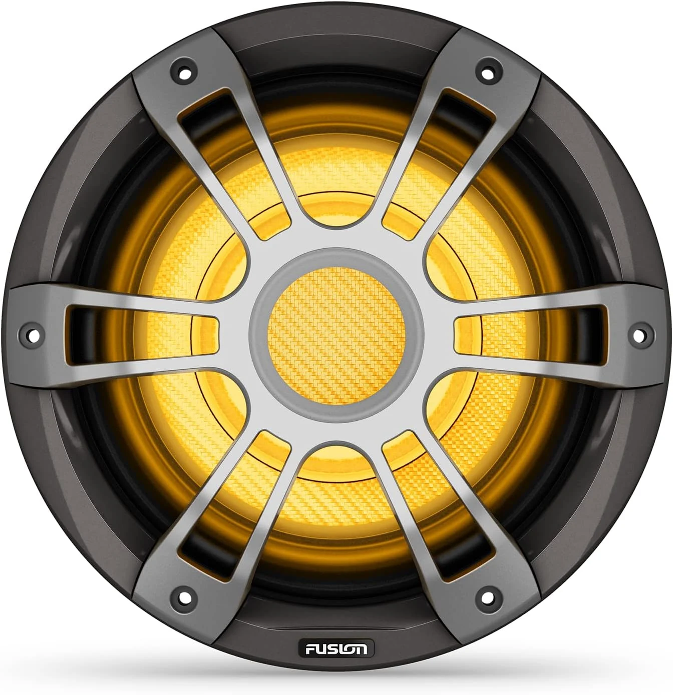 Garmin Fusion® Signature Series 3i Marine Subwoofers, 12" 1400-watt CRGBW Sports Gray Marine Subwoofer