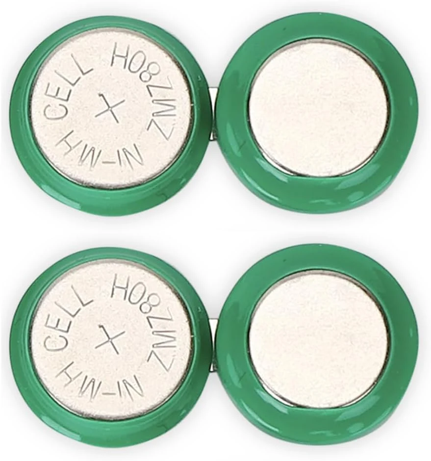 2.4V Replacement Batteries for TV Headset 5.0 40810 (2-Pack)