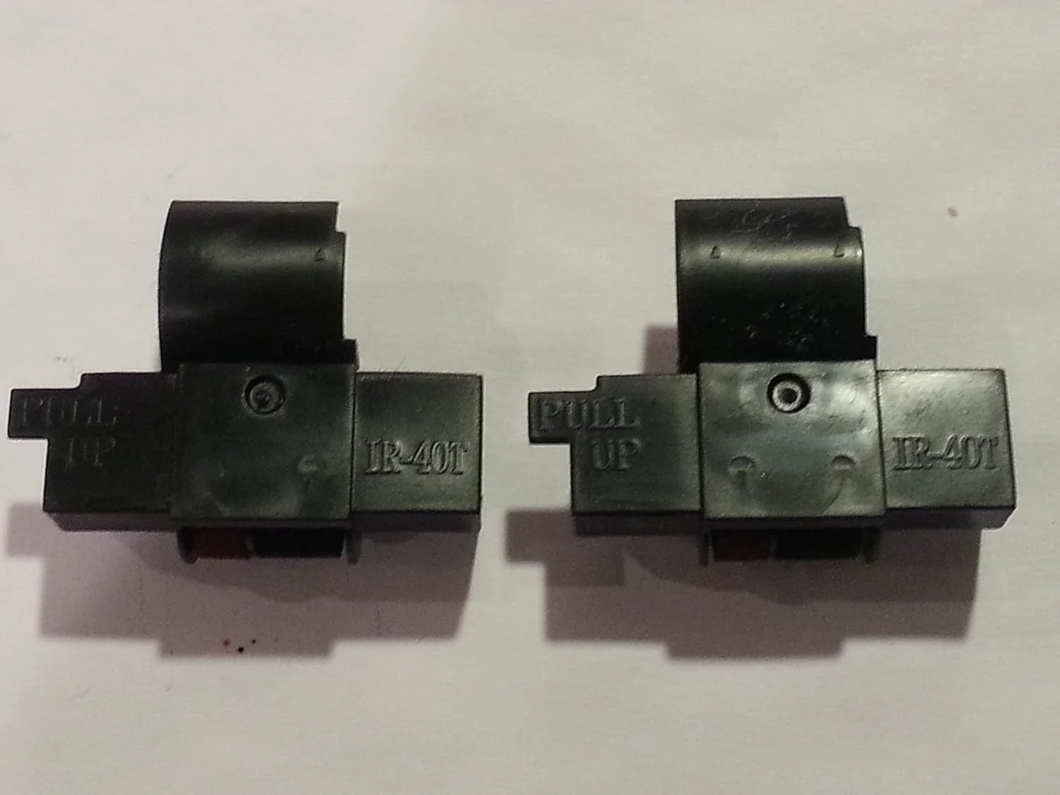 Replacement Ink Rollers for use with Canon P170 DH Printing Calculator Ink Rollers (Black/Red, 2-Pack)