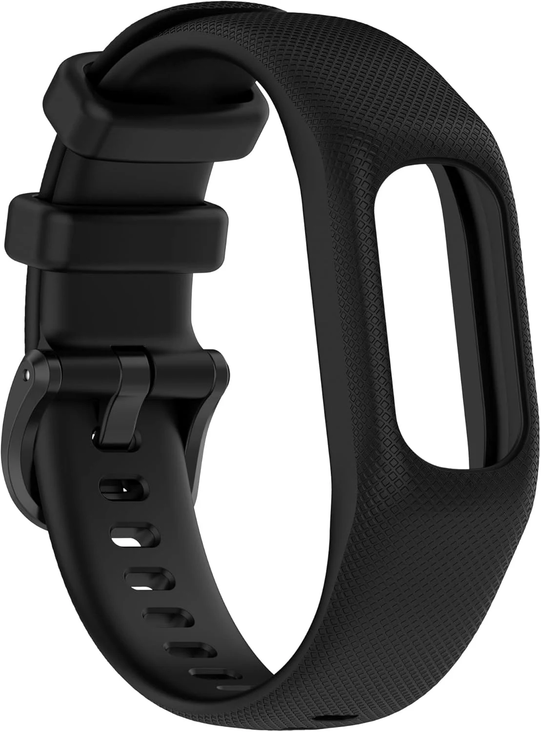 Soft Silicone Band Compatible with Garmin Vivosmart 5 Straps Replacement Wristband Bracelet Band Case Cover for Women Men, Small/Large Size