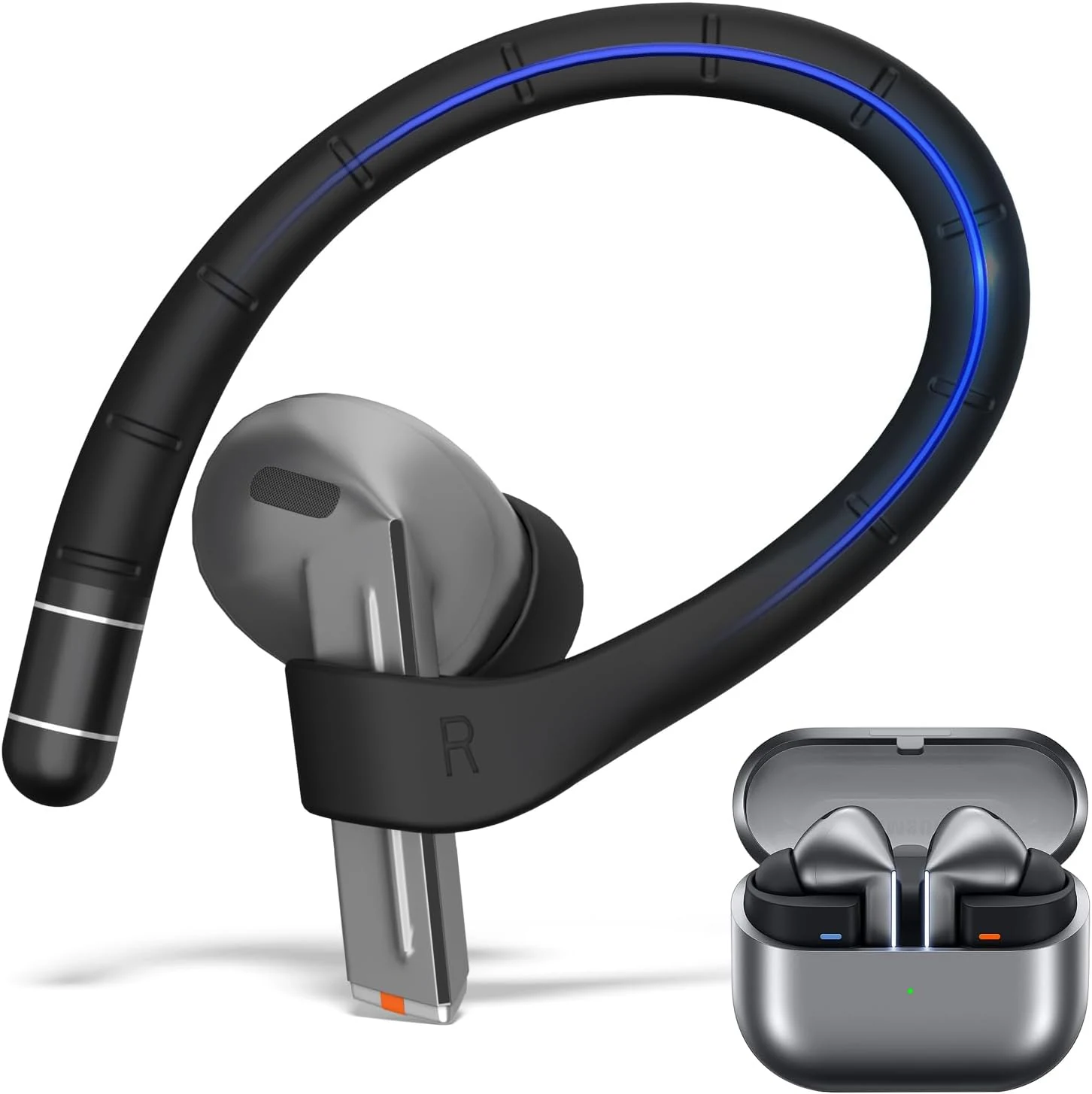Anti-Slip Ear Hooks for Galaxy Buds 3 Pro (2024) & Galaxy Buds 3 FE (2025)