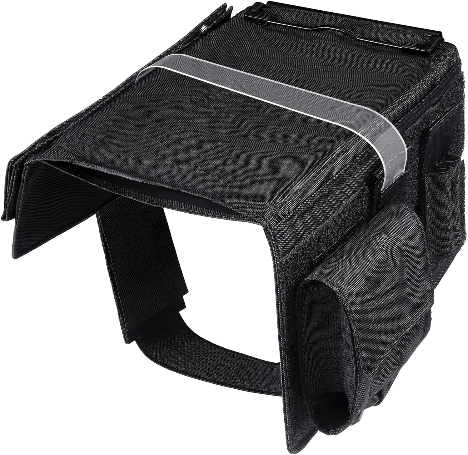 Fullhawl Reversible Kneeboard Pilot Black Classic Clipboard & Pen Holder