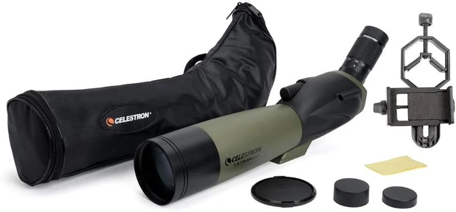 Celestron – Ultima 80 Angled Spotting Scope – 20-60x Zoom review