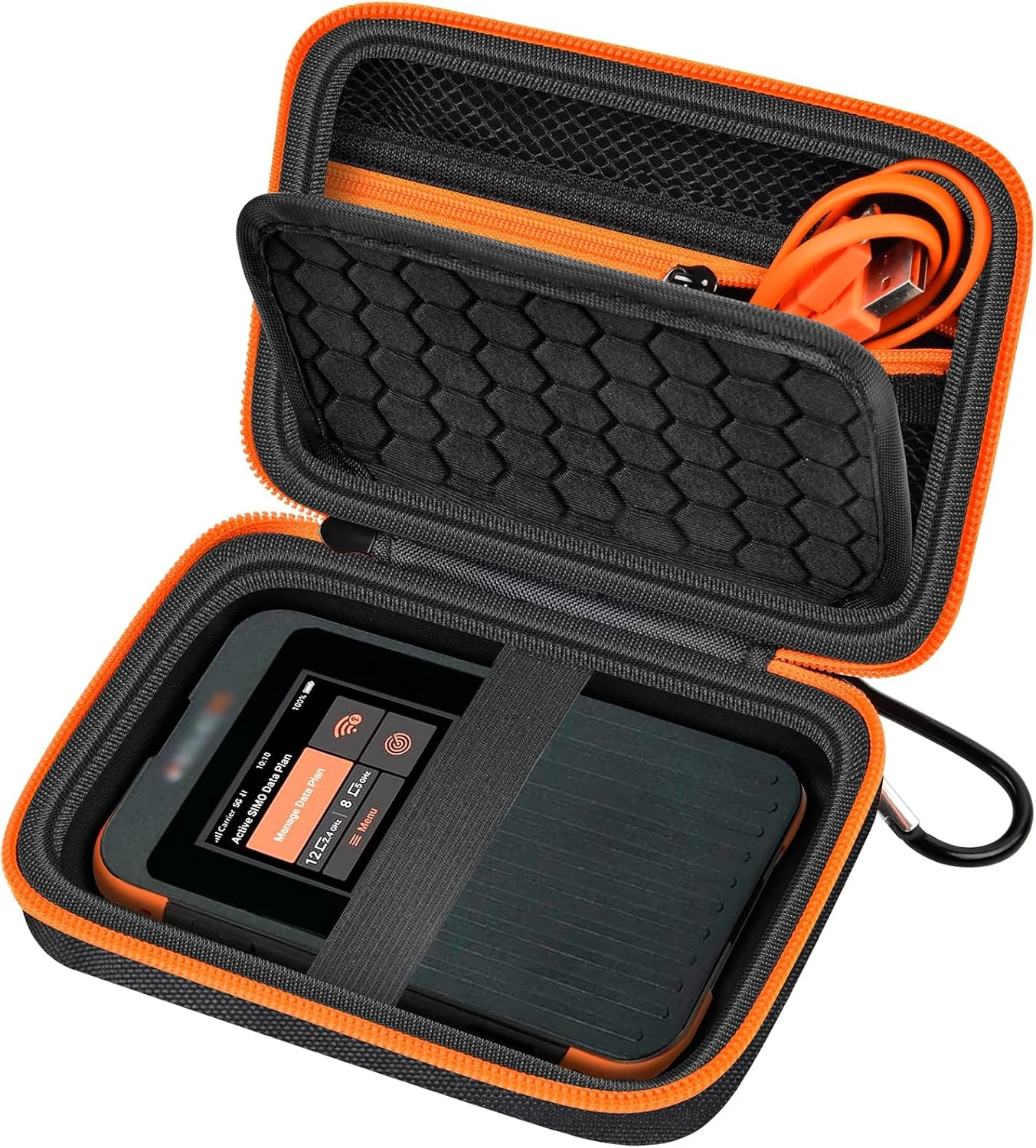 Hard Case Compatible with SIMO Solis 5G/ for Pro 5G WiFi Mobile Hotspot