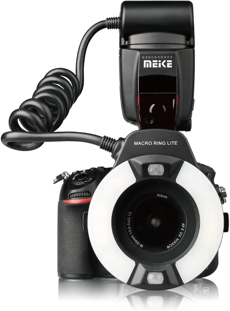 Meike MK-14EXT-N I-TTL Macro Ring Flash Compatible with Nikon D7100