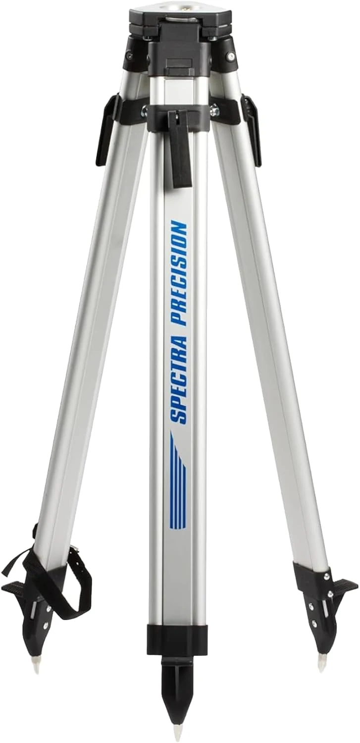 Spectra Precision 5301-27-BLK-SP Flat Head, Auto Levels Medium Duty Aluminum Tripod