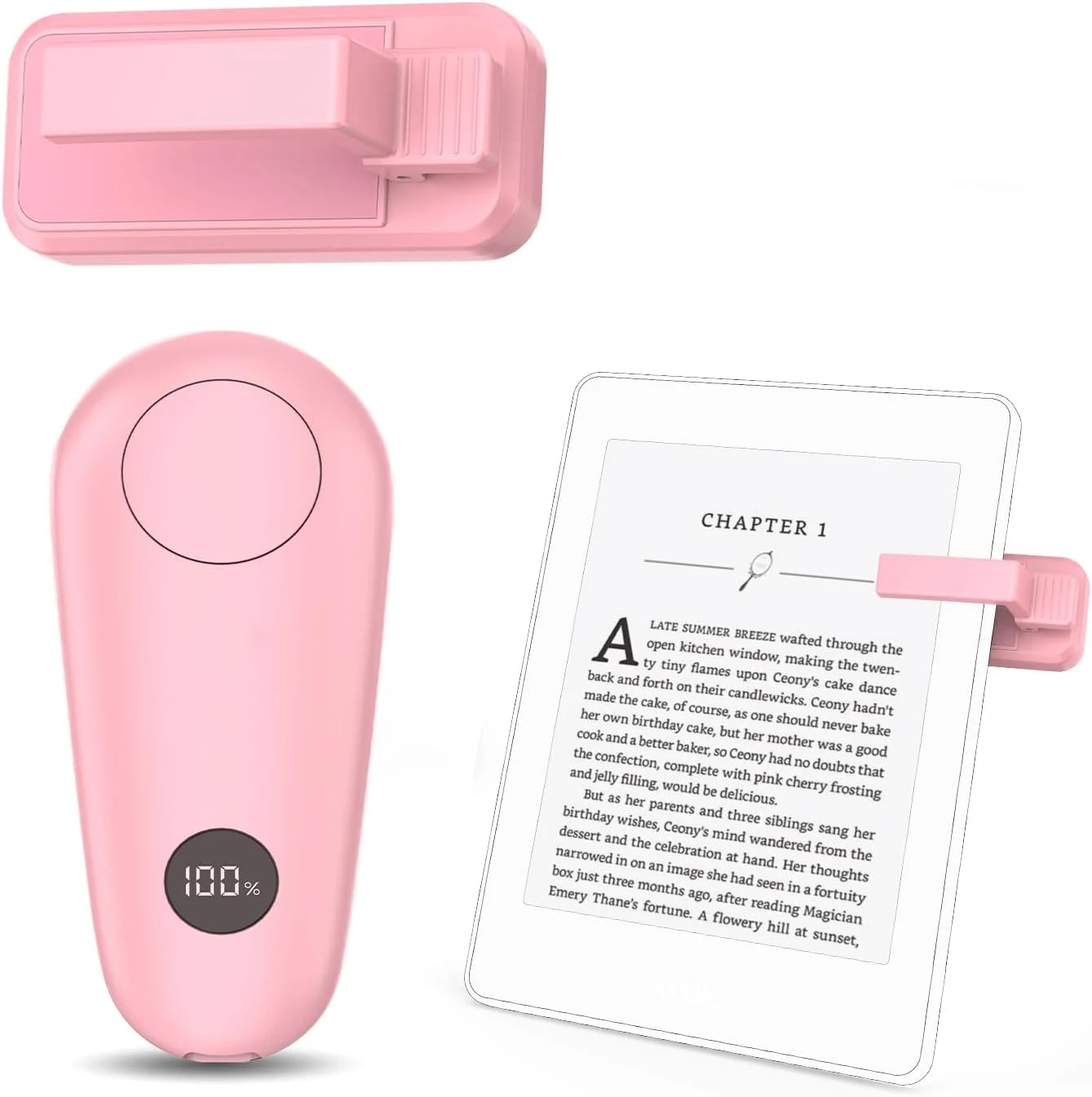 GEKVIVE Page Turner for Kindle, Remote Control Clicker for Kindle Paperwhite Colorsoft