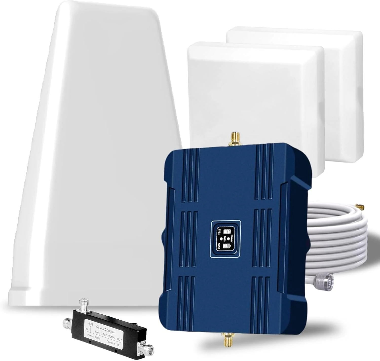 Cell Phone Booster for Home & Multi-Room (Up to 7,000 sq ft)