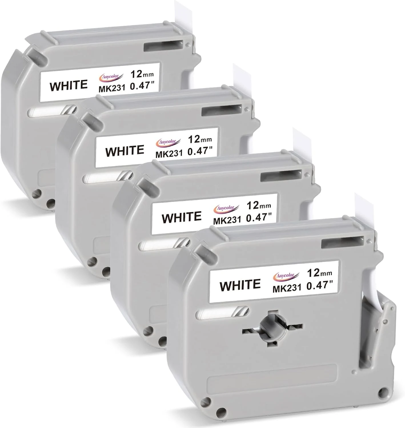 Anycolor M-K231 M Tape Replace for Brother M-K231s MK231 M-231