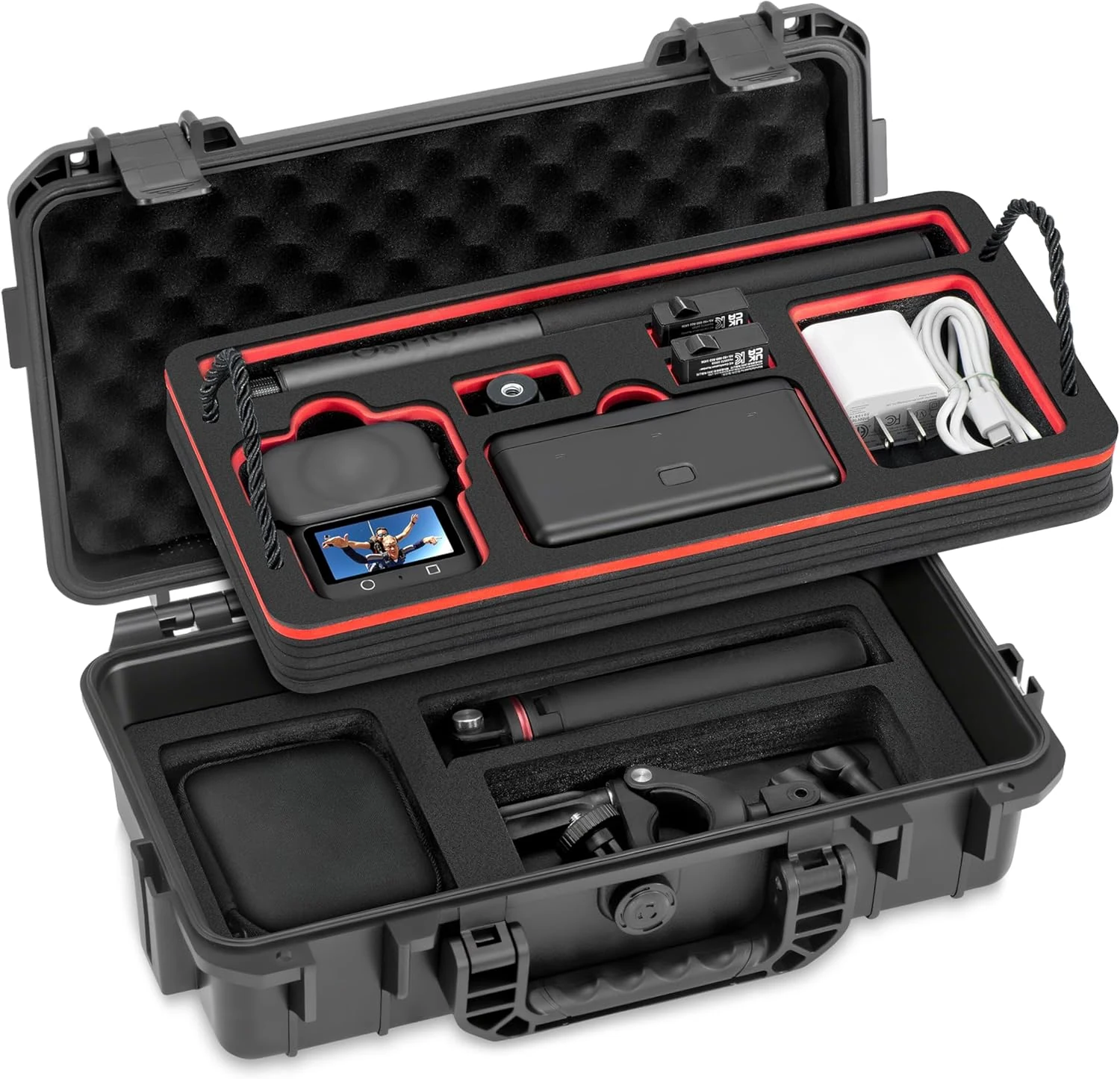 STARTRC PHOTO Osmo 360 Hard Case, Dual Layer Waterproof Case