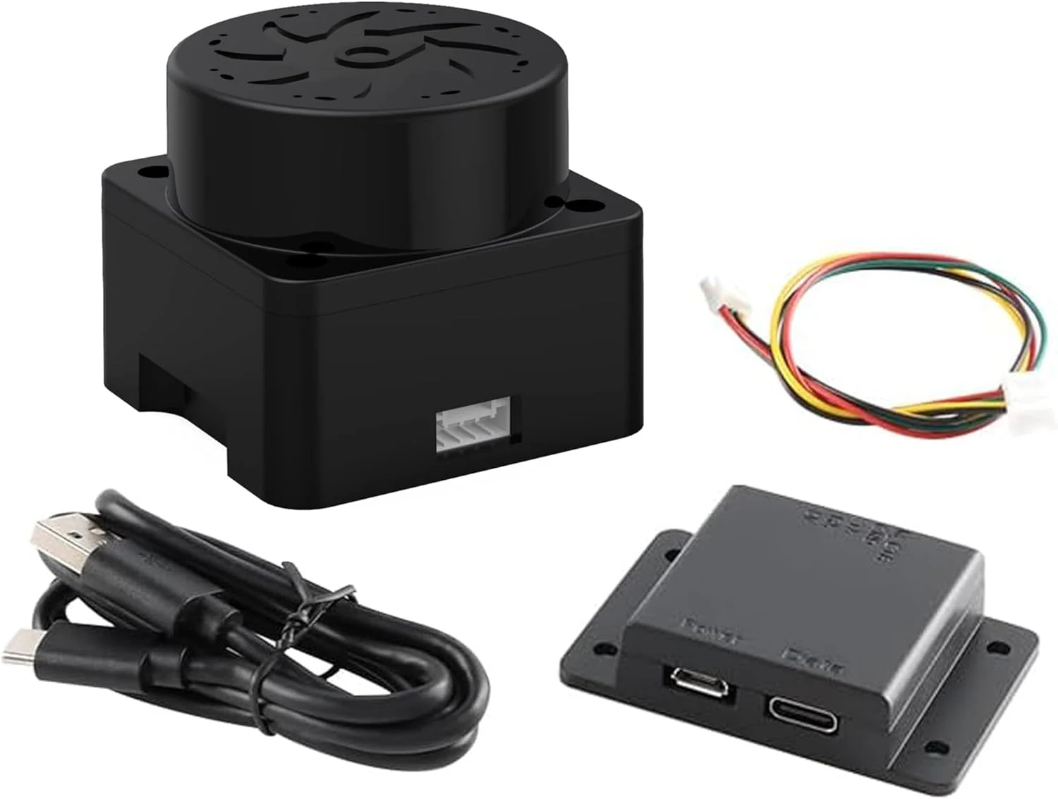 WayPonDEV T-mini Plus 360 Degrees 2D Lidar Sensor Scanner, 12m(40ft)