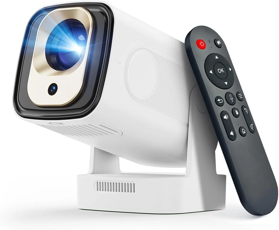 【Auto Focus&1080P】Magcubic Mini Smart Projector with 4K Support, Portable Projector (WiFi 6, Bluetooth 5.4)