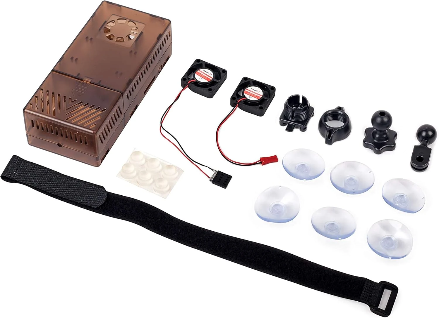 SummitLink V3 Case Dual Fans for ADS-B Kit Fits AHRS module and GPYes (Tint)