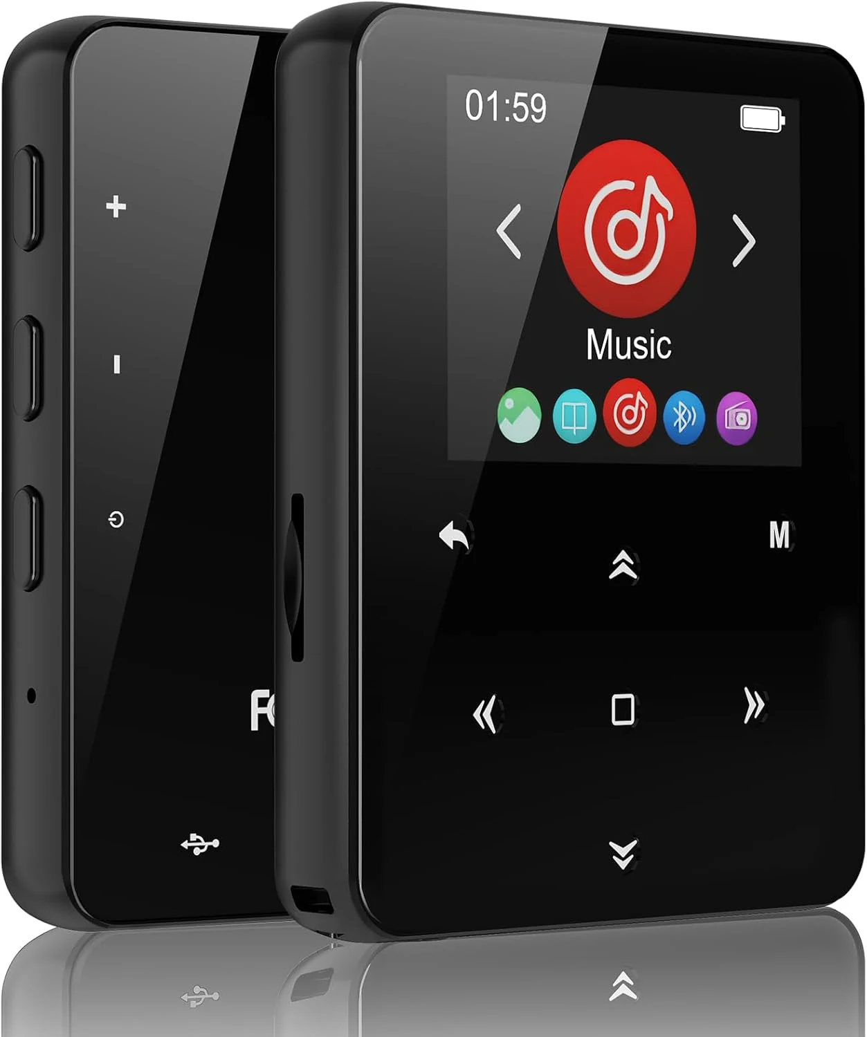 64GB Bluetooth 5.3 MP3 Player, Hi-Fi Lossless Music Player with Speaker with review