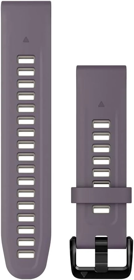 Garmin QuickFit Watch Bands (20mm), suitable for selected fēnix-, epix-, Descent-, D2-, Instinct- and Approach series smartwatches, Original accessory, Silicone