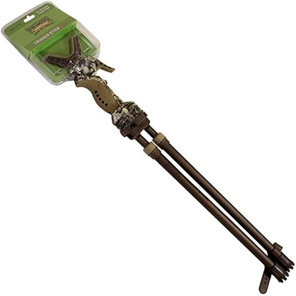 PRIMOS Hunting Trigger Stick Gen3 Shooting Stick, Adjustable Height, Quick-Detach Yoke