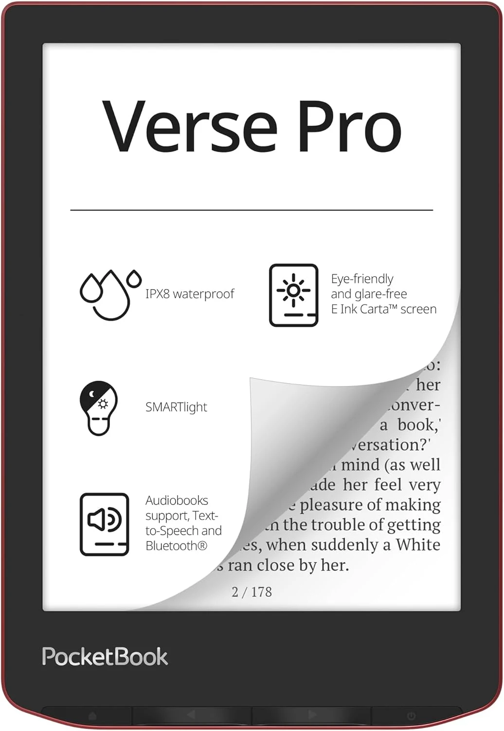 PocketBook Verse Pro E-Reader Waterproof