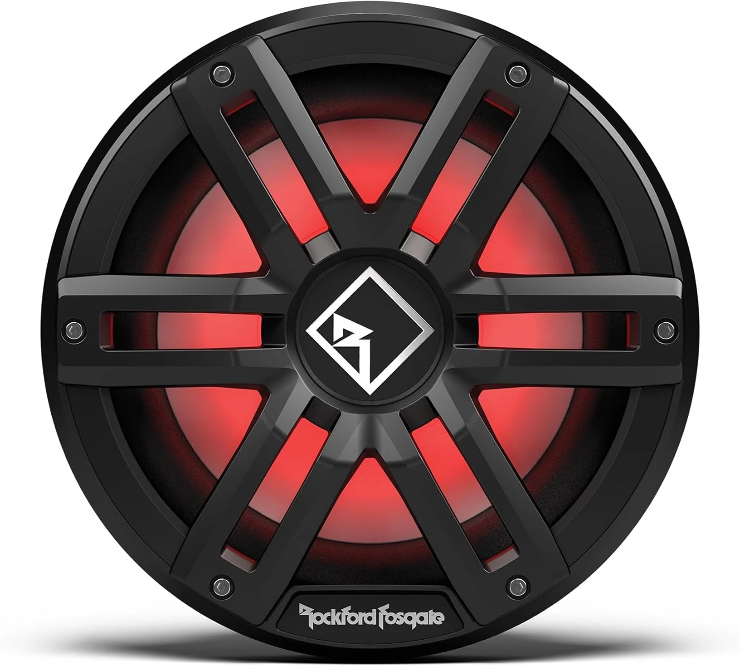 Rockford Fosgate M2D2-10IB-G2 Color Optix 10" DVC 2-Ohm Infinite Baffle multicolor LED marine subwoofer
