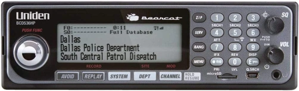 Uniden BCD536HP HomePatrol Series Scanner with Wi-Fi, TrunkTracker V, Backlit review