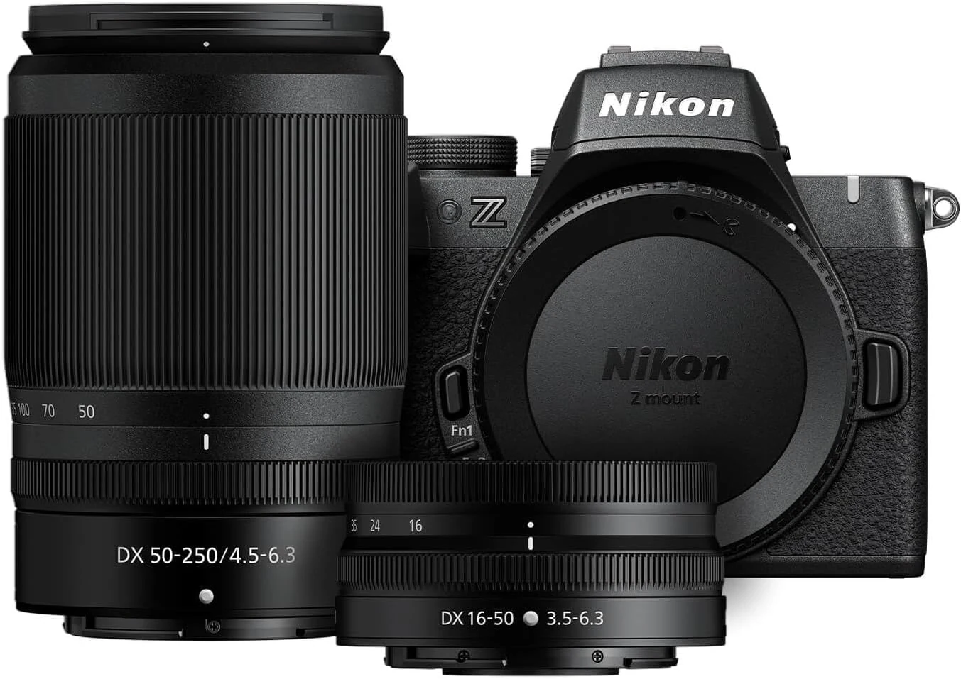 Nikon Z50 II with Two Lenses | Compact mirrorless Stills/Video Camera with Easy Color presets and Wireless Photo Sharing