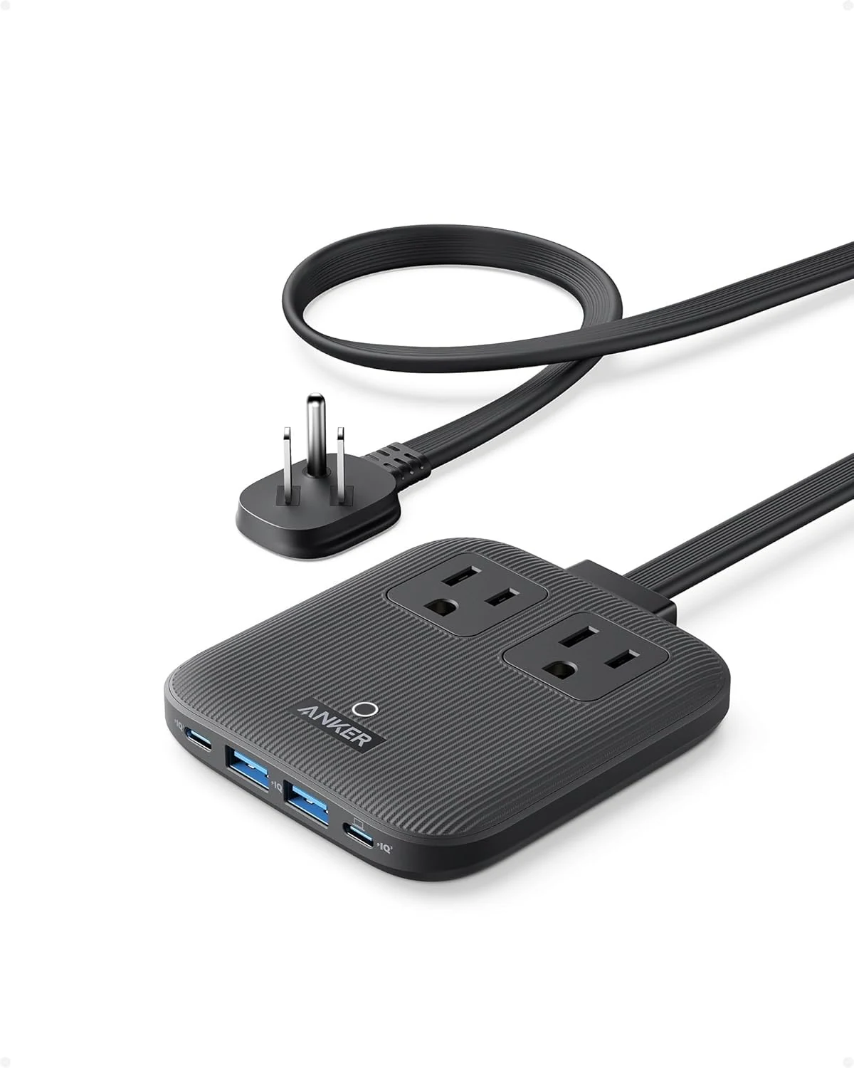 Anker Travel Power Strip, Anker Nano 67W Max 6-in-1 USB C Charger (2 AC + 2 USB-A + 2 USB-C)