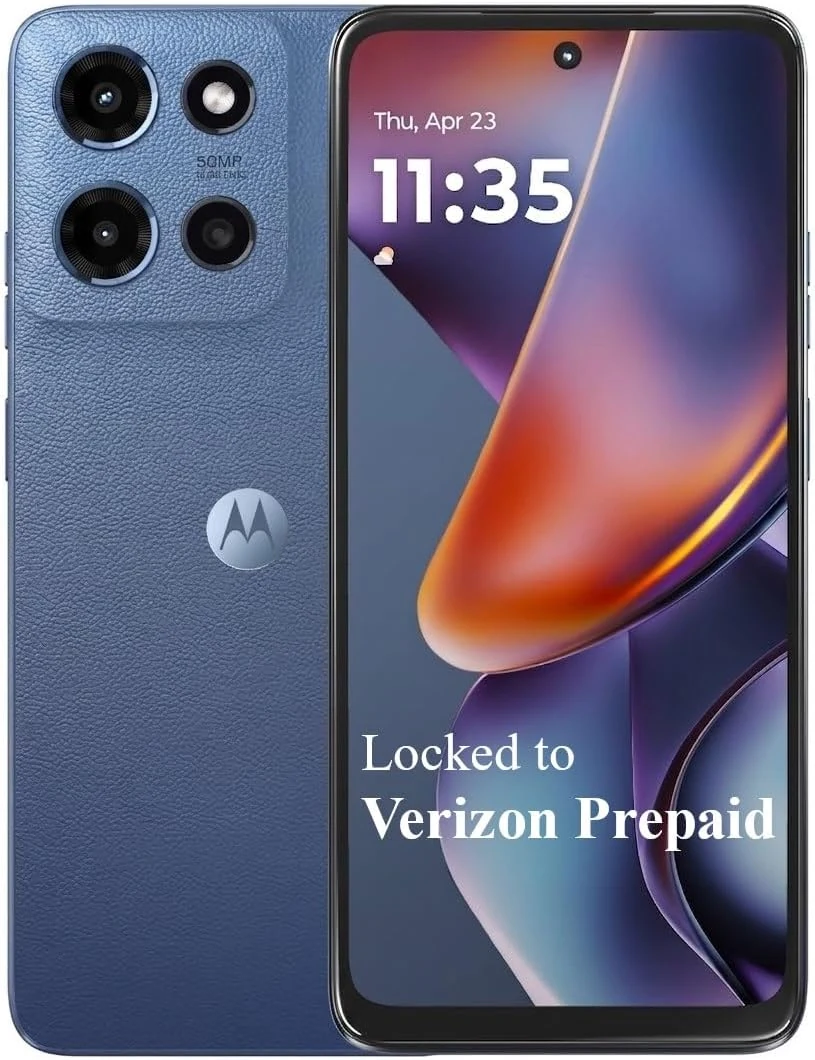 Verizon Prepaid Motorola Moto G 2025 (64GB, 5G, 50MP Camera, 6.7" 120Hz) - Blue